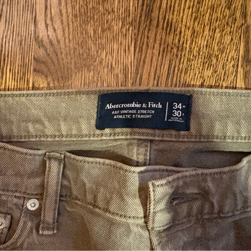 Abercrombie & Fitch Light Brown Jeans